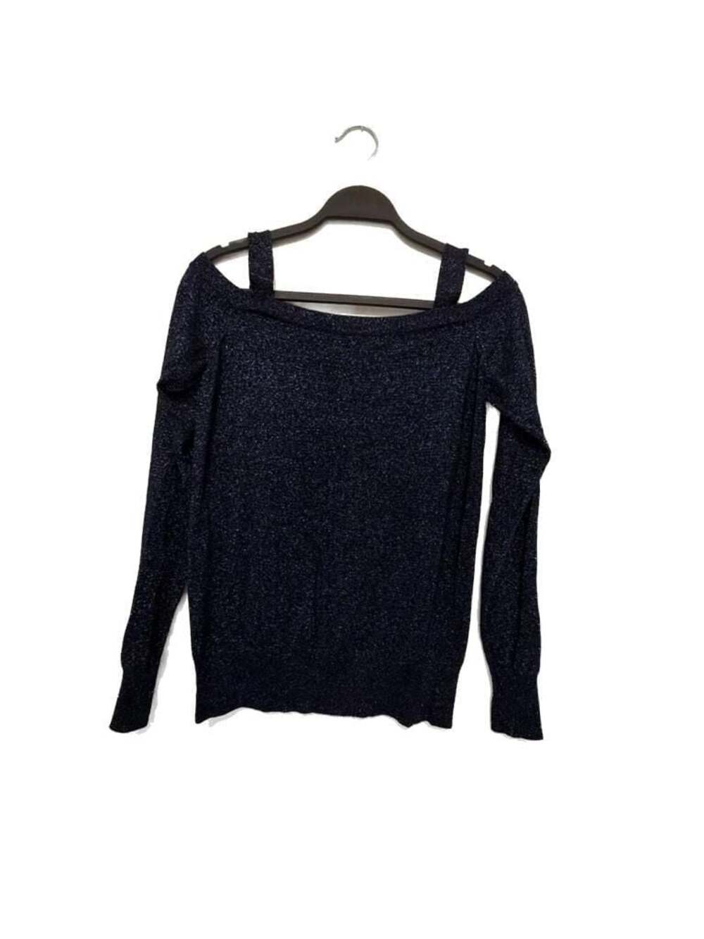 Worthington Cold Shoulder Metallic Knit Sweater